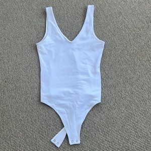Abercrombie White Bodysuit